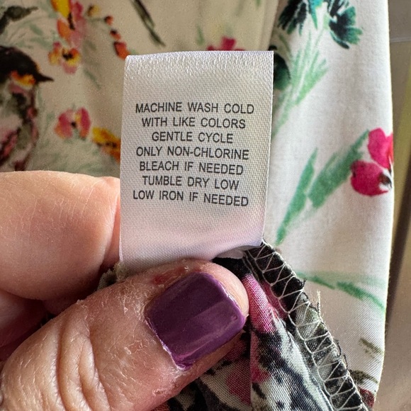 DR2 Colorful blouse size large - Picture 6 of 6